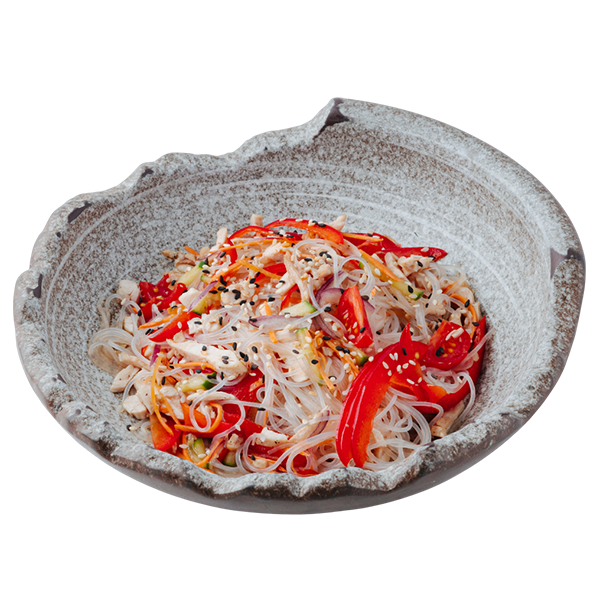 Фунчоза с куриным филе