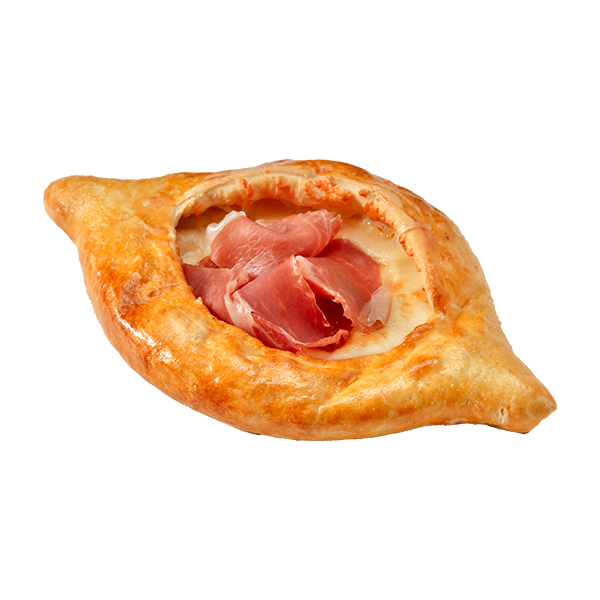 Хачапури с прошутто и сыром