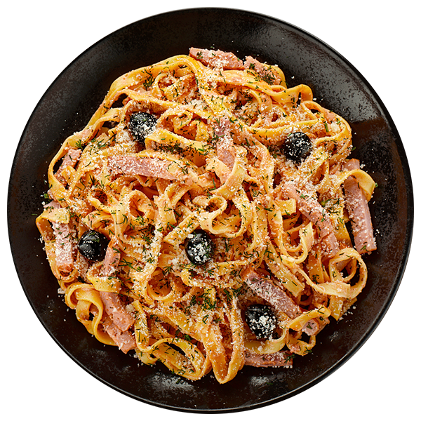 Сливочный-томатный с беконом