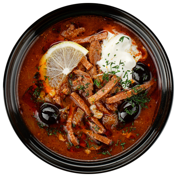 Суп Солянка мясная 