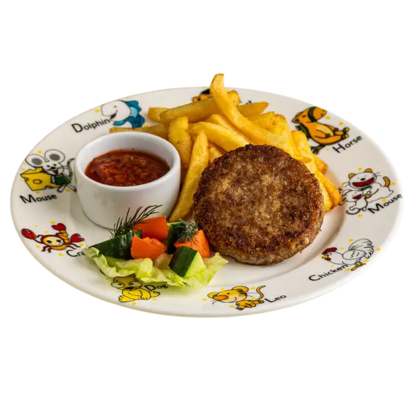 Изображение Котлетка с картофелем фри