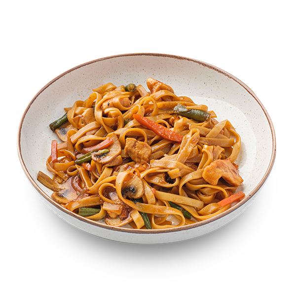 Лапша с курицей блюдо недели