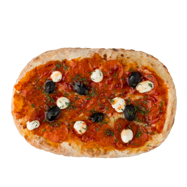 Римская пицца пепперони