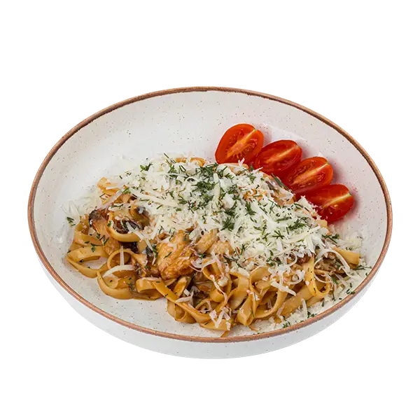 Изображение Сливочная лапша с курицей