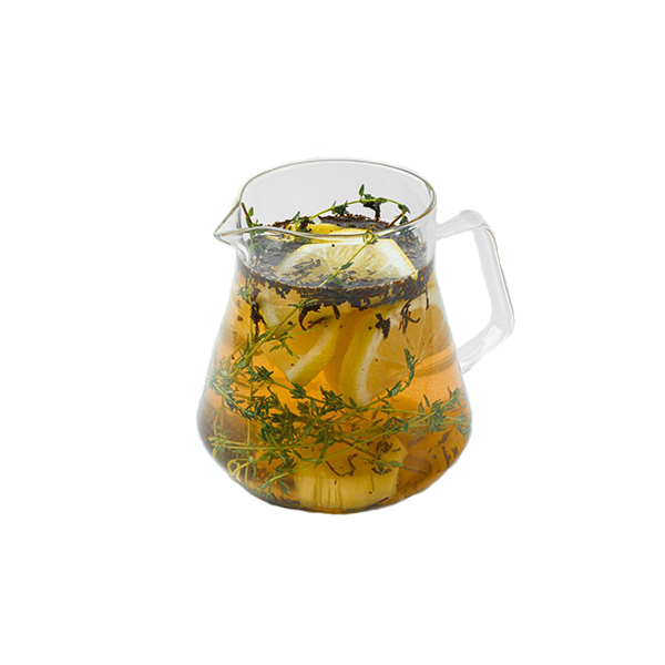 Чай с чабрецом и имбирем