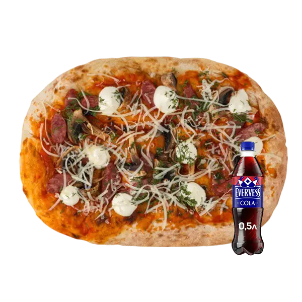 Изображение Римская пицца по-деревенски