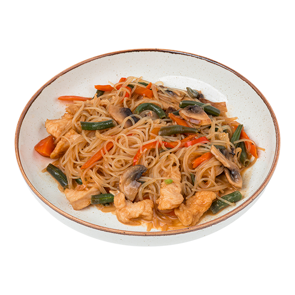 Фунчоза с куриным филе