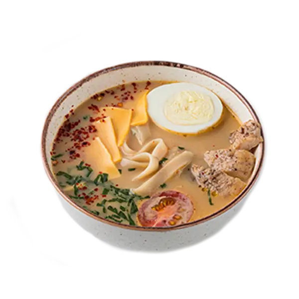 Изображение Сырный рамен с курицей
