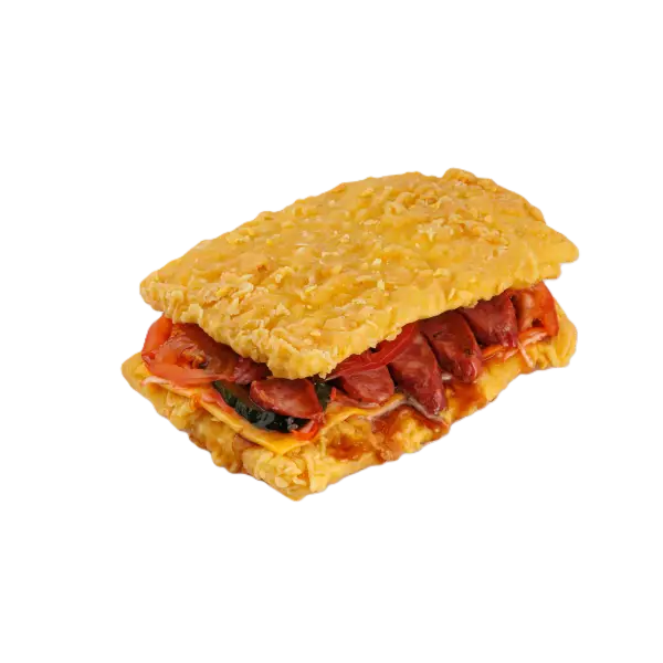 Изображение Сендвич с охотничьими колбасками