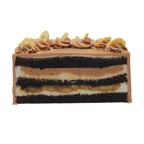 Торт «Шоколад-карамельный банан»