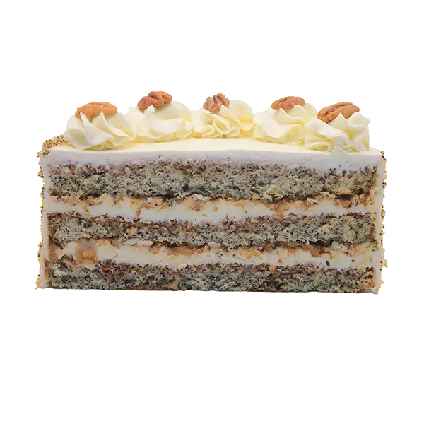 Изображение Торт «Маковый с орехом пекан»