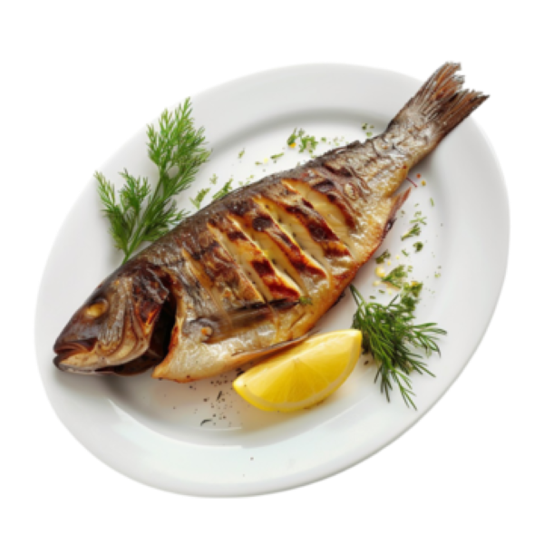 Форель на гриле