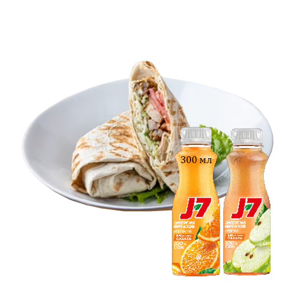 Шаурма с мясом птицы