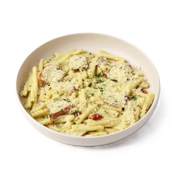 Изображение Казаречче с копченой курицей и песто