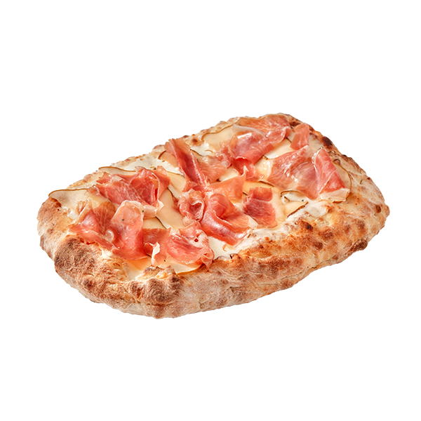 Римская пицца с Прошутто и грушей