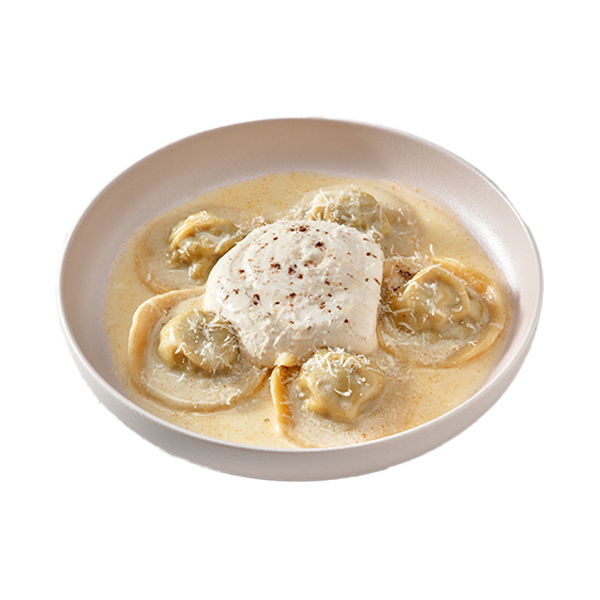 Равиоли с томленой телятиной