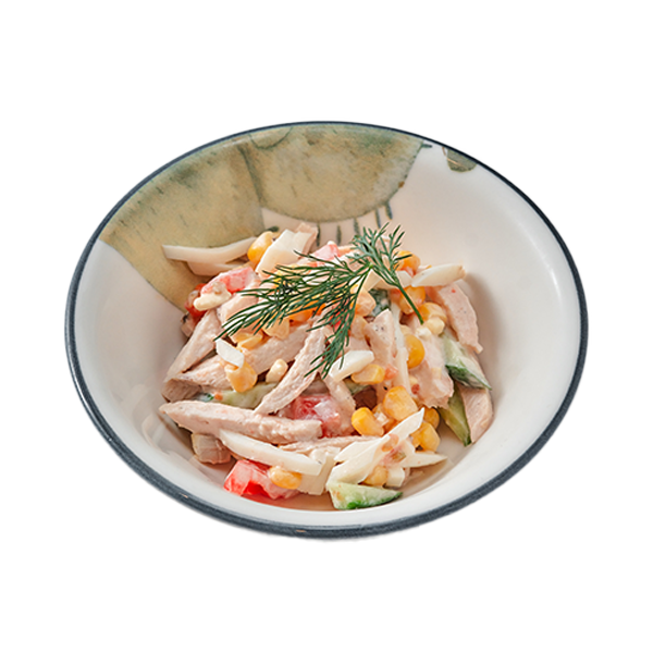 Салат с кукурузой