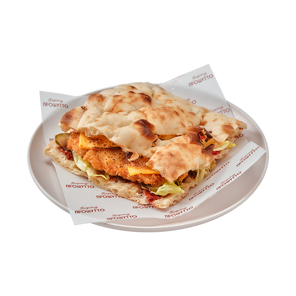 Сэндвич с цыпленком кацу