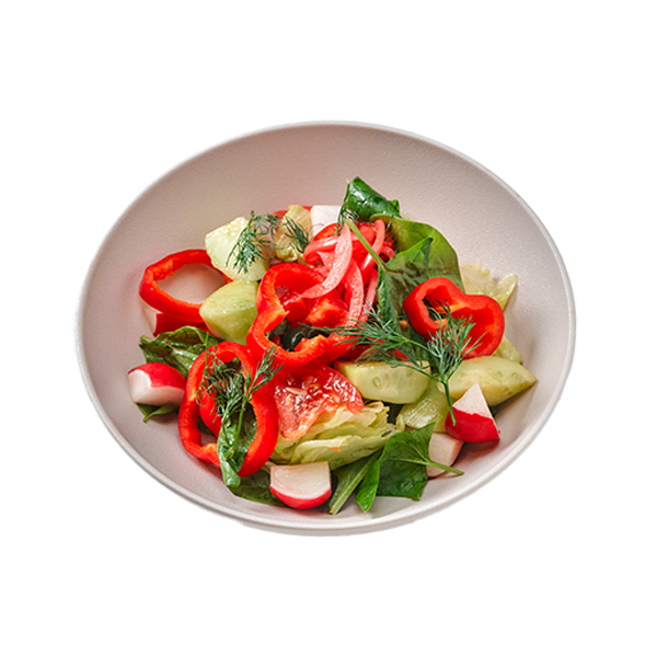 Дачный микс из свежих овощей