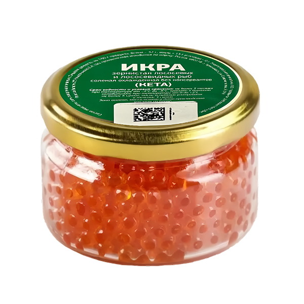 Икра кеты, 250 г 