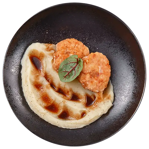 Изображение Котлеты из индейки с картофельным пюре 