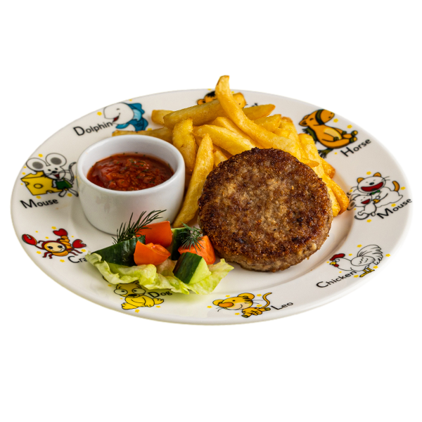 Котлетка с картофелем фри