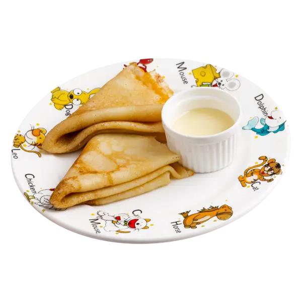 Изображение Блинчики со сгущенкой