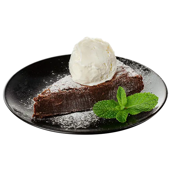 Изображение Брауни с мороженым 