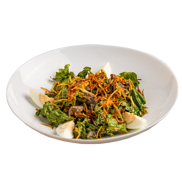 Салат с куриной печенью