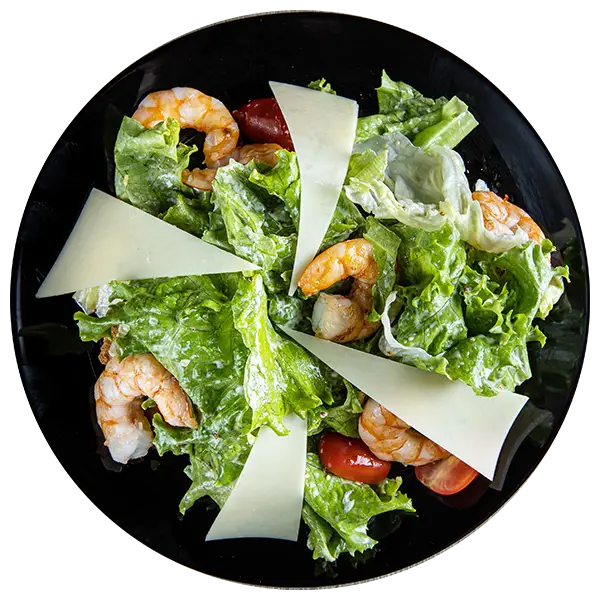 Изображение Цезарь с тигровыми креветками 