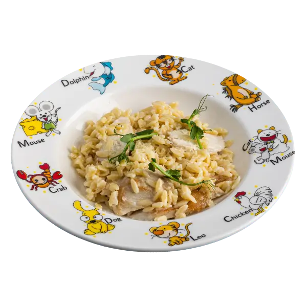 Изображение Орзо с курочкой в сливочном соусе