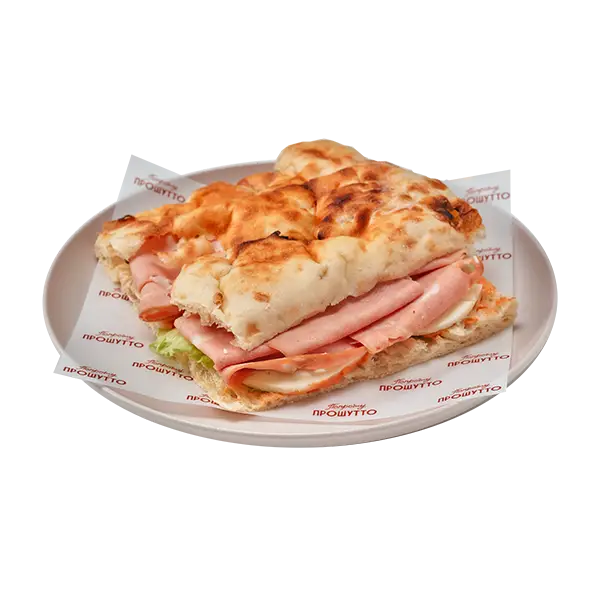 Изображение Сэндвич с мортаделлой и моцареллой