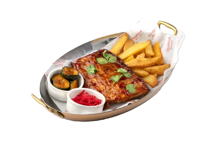 Изображение Томленые ребра свиные BBQ