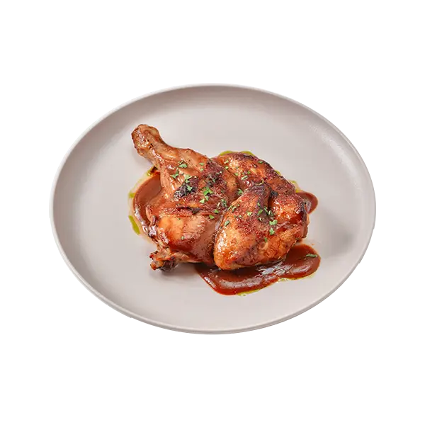 Изображение Лучшая половина цыпленка с хрустящей корочкой