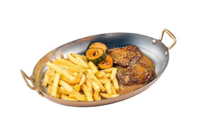 Нежные медальоны из телятины