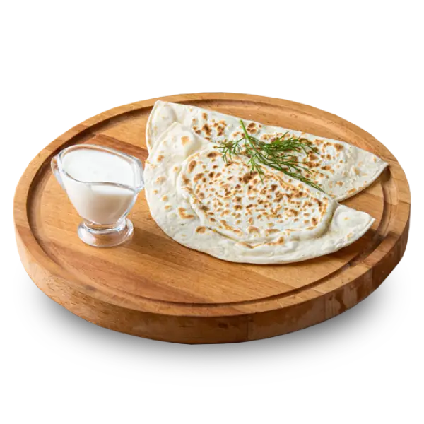 Изображение Кутабы с сыром и зеленью