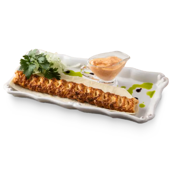 Изображение Люля кебаб из птицы и креветками