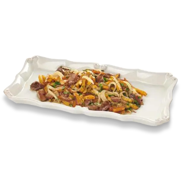 Изображение Картофель жареный с белыми грибами