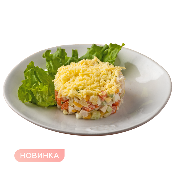 Салат с курочкой и отварными овощами д/м