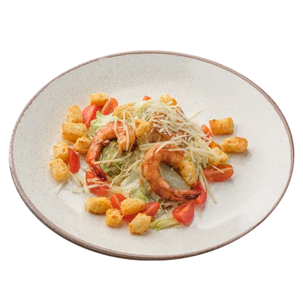 Изображение Цезарь с креветкой 