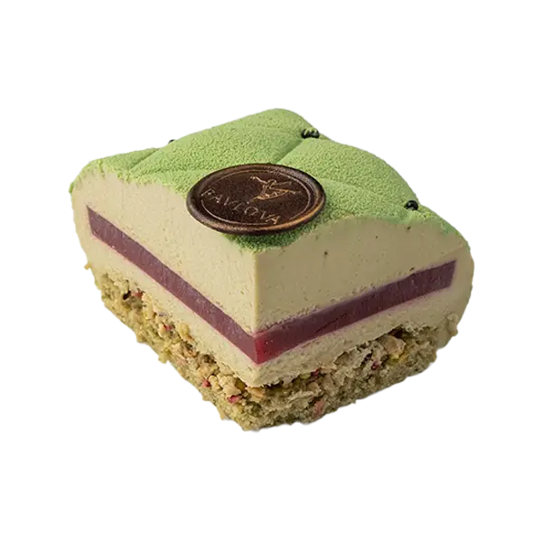 Изображение Муссовый торт Матча-Фисташка-Малина